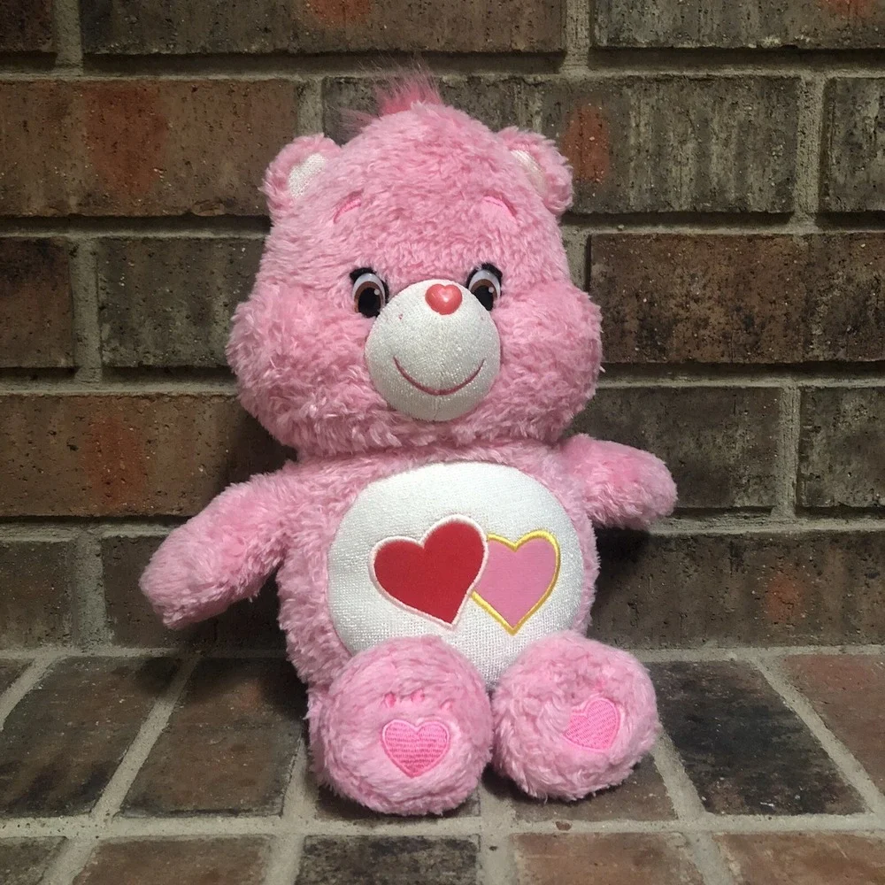 Care Bears Pink Love A Lot Bear Hearts 13
